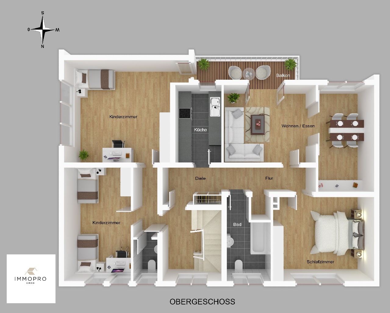Grundriss 1.Obergeschoss