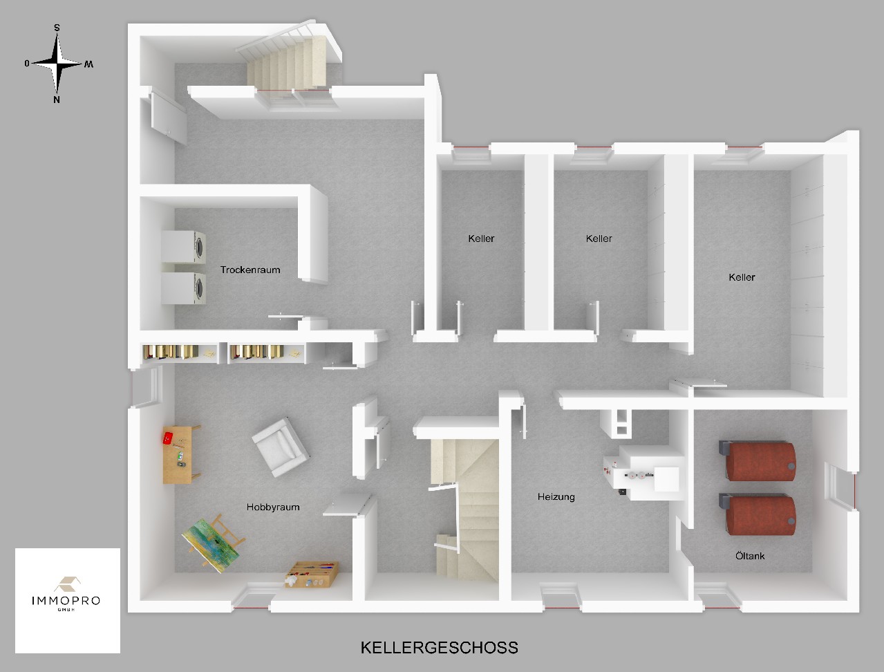Grundriss Kellergeschoss