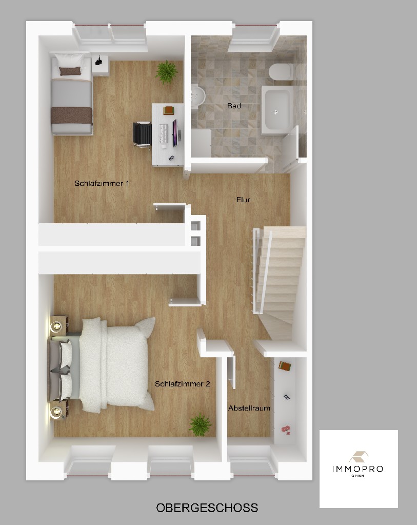 Grundriss Obergeschoss