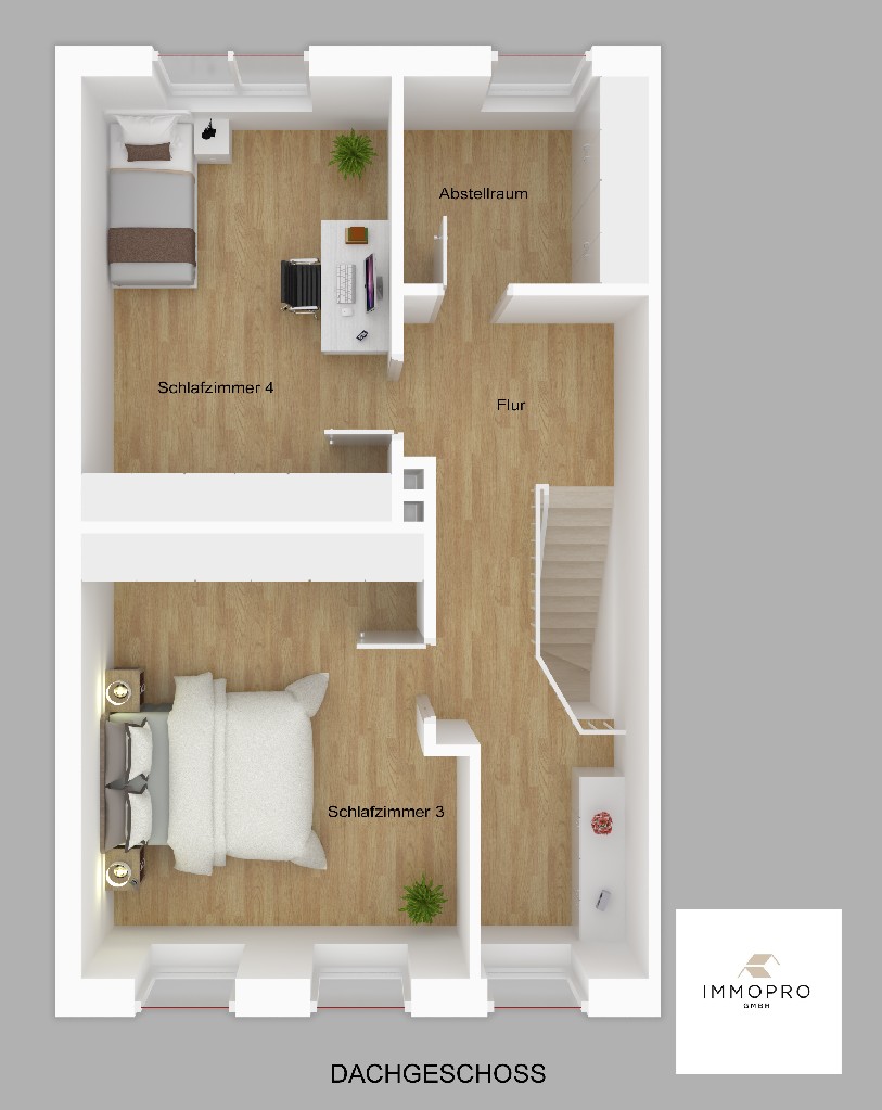 Grundriss Dachgeschoss