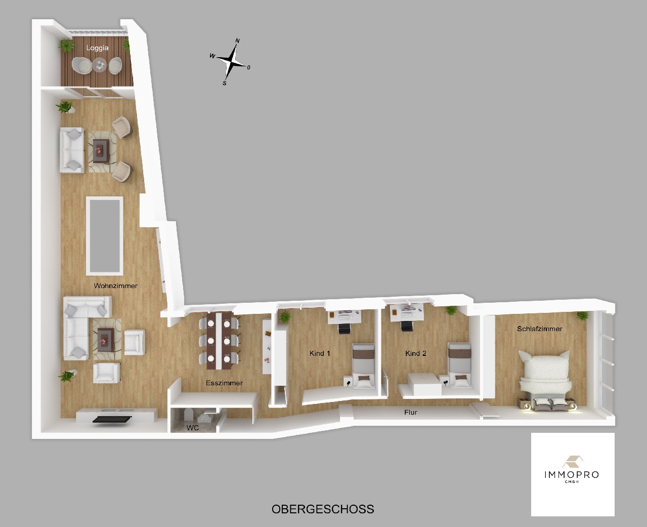 Grundriss Obergeschoss